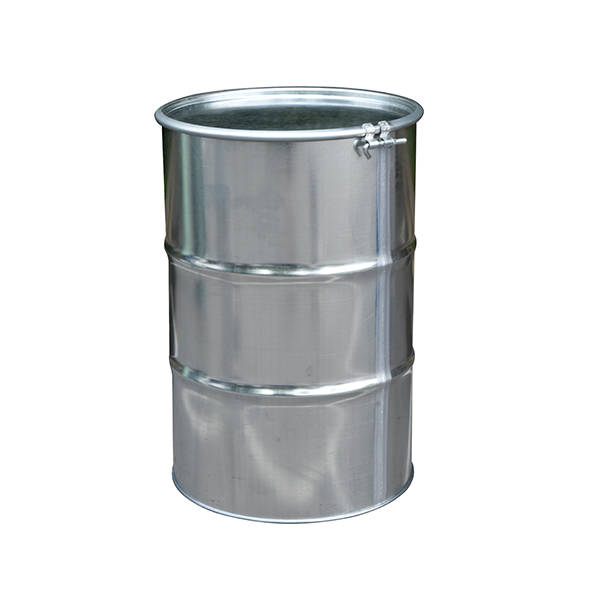 210L closed galvanized barrel